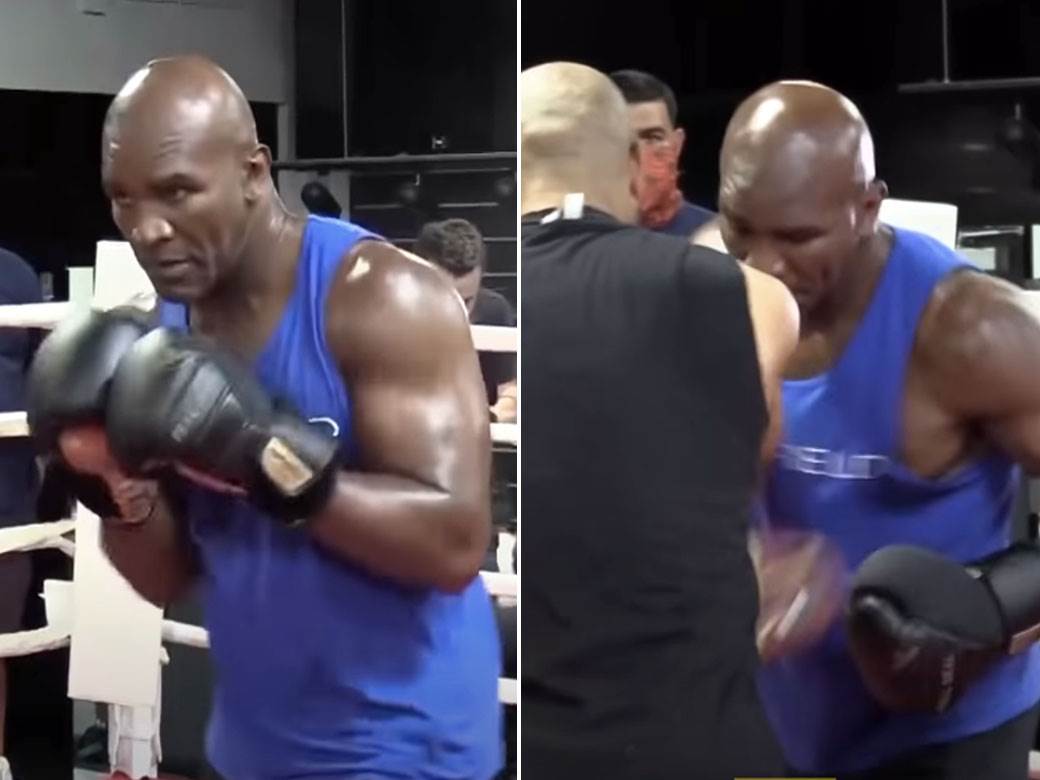  ivander holifild izgleda loše pred povratak u ring 