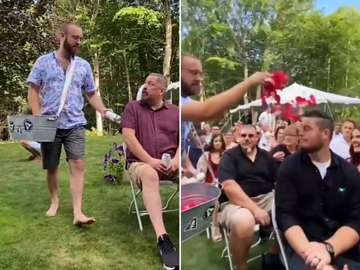  Sjajan štos! Mladenci napravili ludu foru na svadbi, svi hoće da im ukradu ideju 