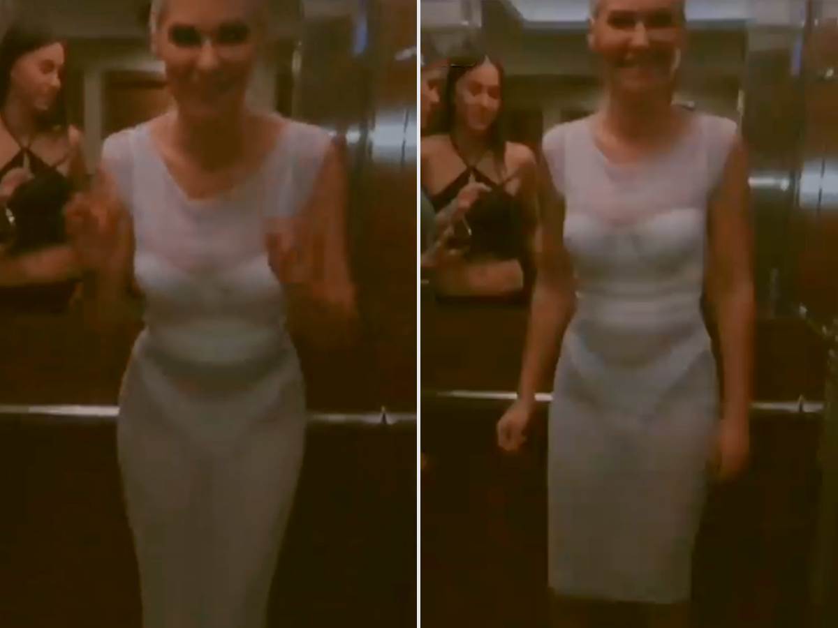  Nastupila u donjem vešu i napravila haos! Nataša Bekvalac pokazala brutalno tijelo ispod skroz providne haljine! (VIDEO) 