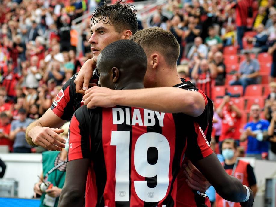  bundesliga florijan virc rekord bajer leverkuzen filip kostić asistent 