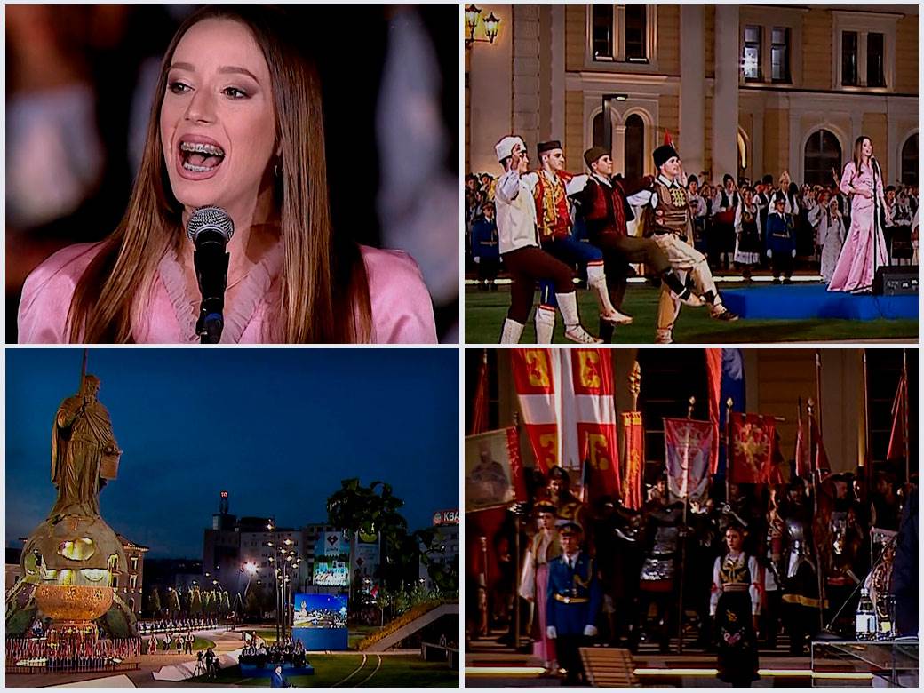  OBELEŽEN DAN SRPSKOG JEDINSTVA: Svečanost završena uz MOĆAN vatromet, odjekivalo 'Vostani Serbie' (FOTO/VIDEO) 