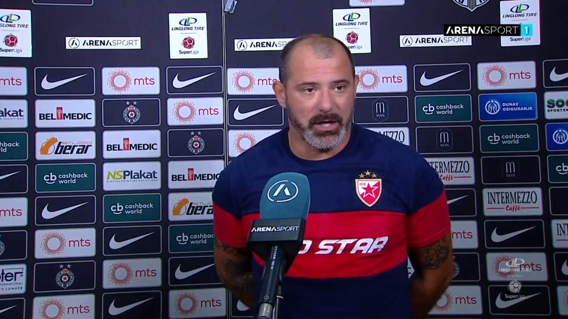  partizan crvena zvezda 165. derbi dejan stanković 