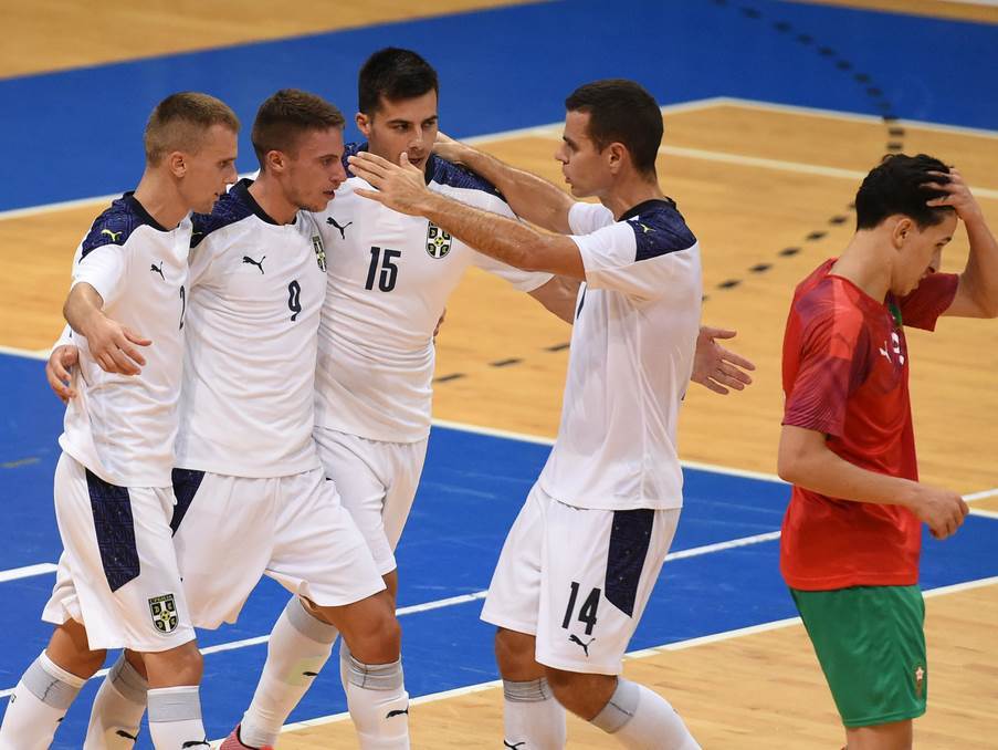  futsal reprezentacija srbije pobijedila sad 7:0 