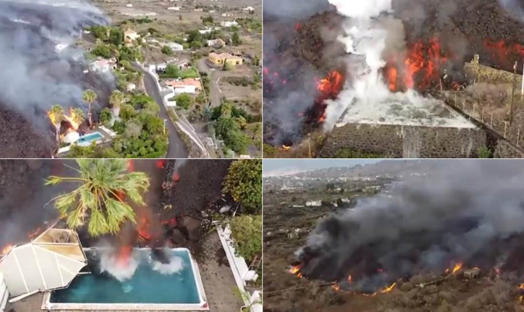  Strah od eksplozija nakon erupcije vulkana u Španiji 