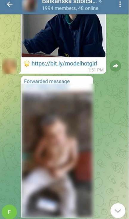  Istraga o pedofilima sa Balkana Telegram 