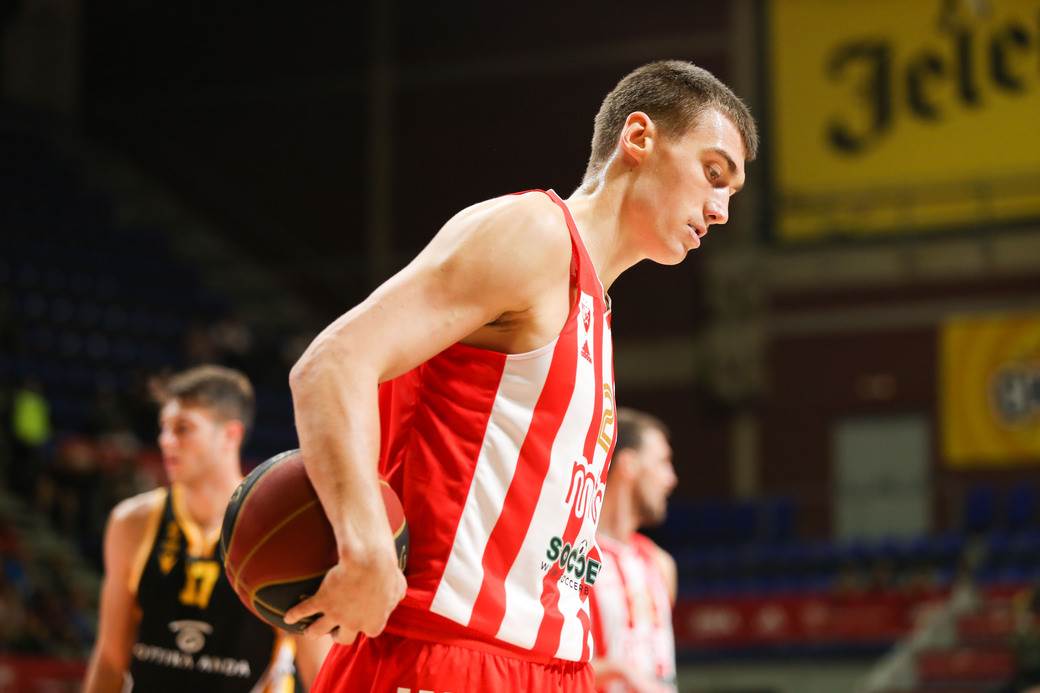  Stefan Lazarević ponovo zaigrao za KK Crvena zvezda 