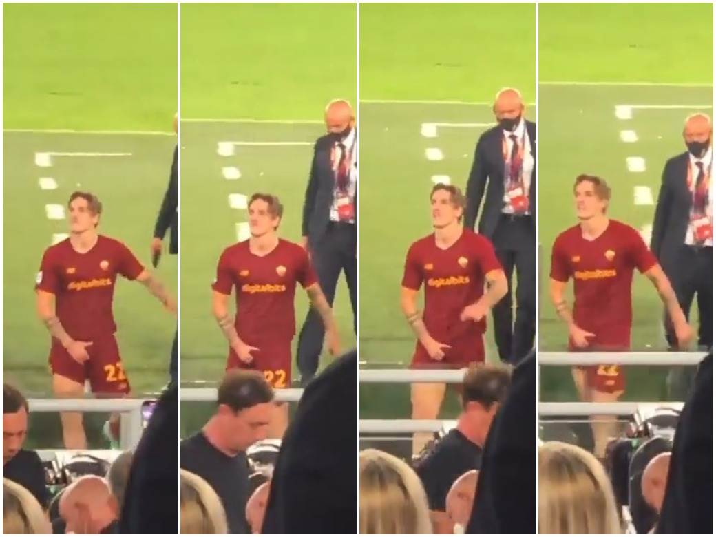  nikolo zaniolo se hvatao za međunožje pred navijačima lacija 