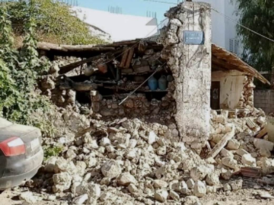  Zemljotres na Kritu ima poginulih 