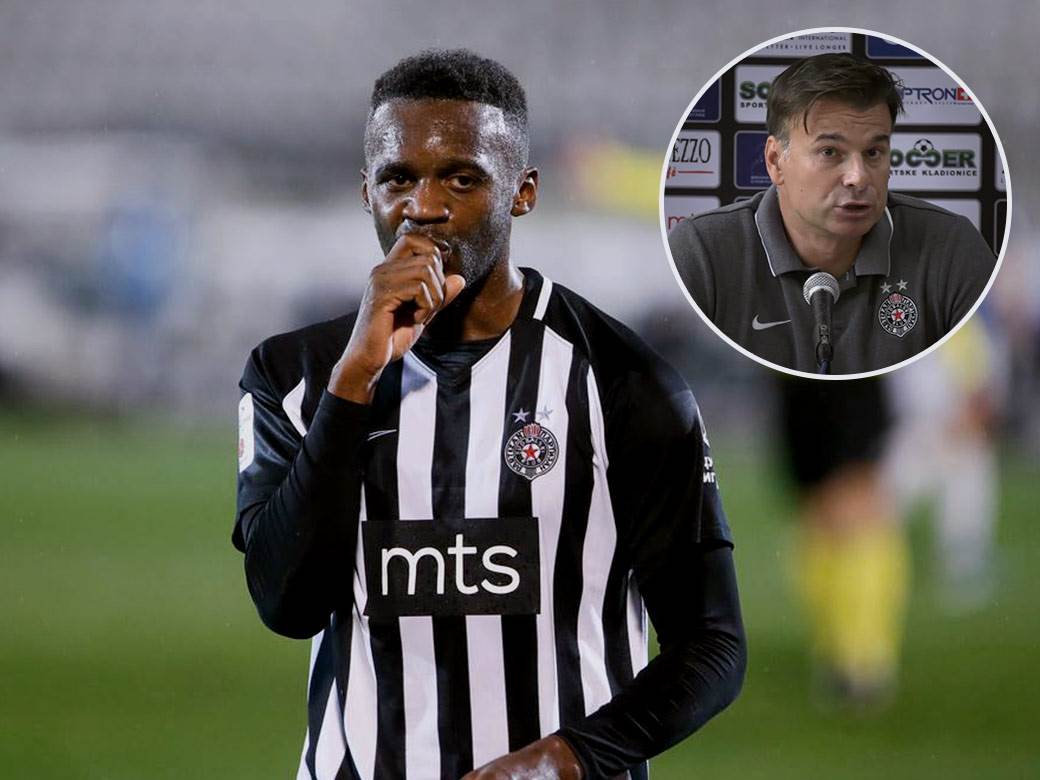 fk partizan stanojević o bajbeku promašaj  