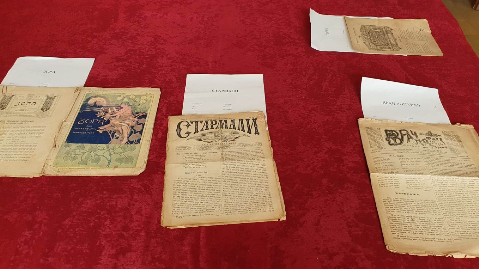  Izložba novinskih tekstova iz 19. vijeka u Prnjavoru 