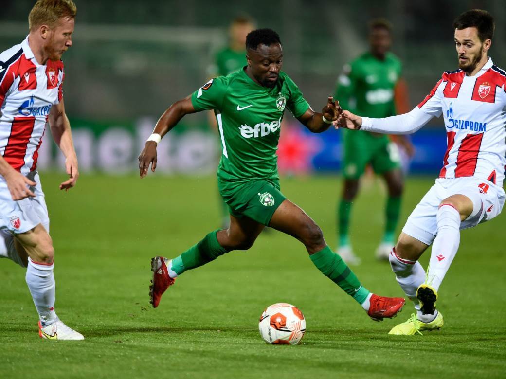  liga evrope ludogorec crvena zvezda bernard tektepej 