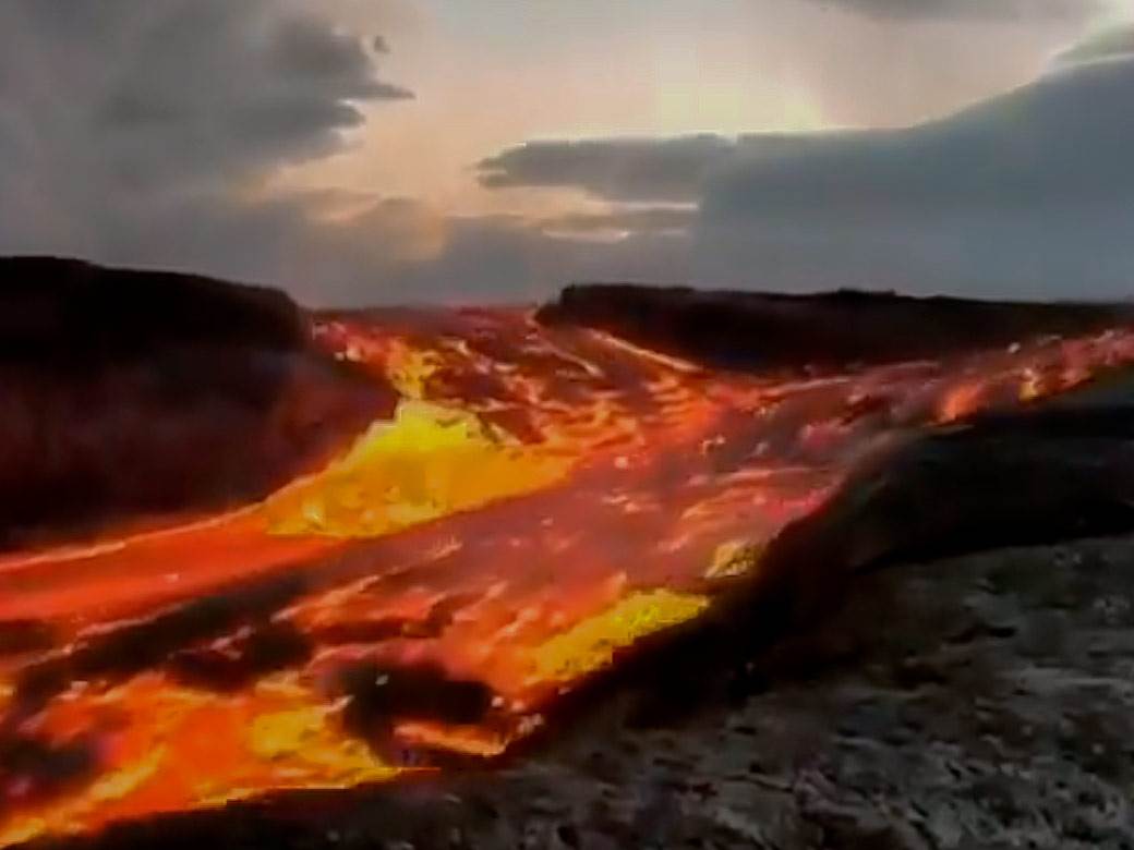  Kanarska ostrva vulkan lava 