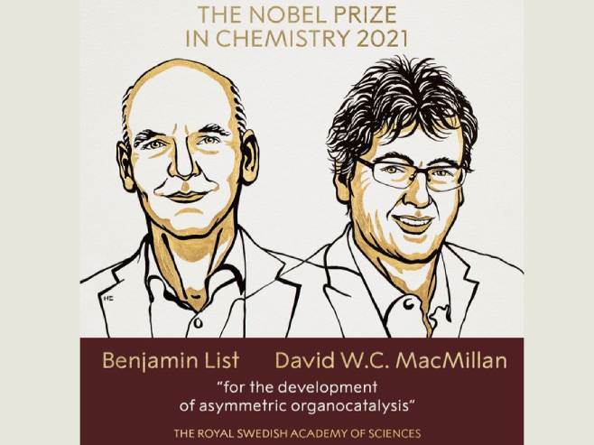  Nobel za hemiju dvojici naučnika za razvoj lijekova 
