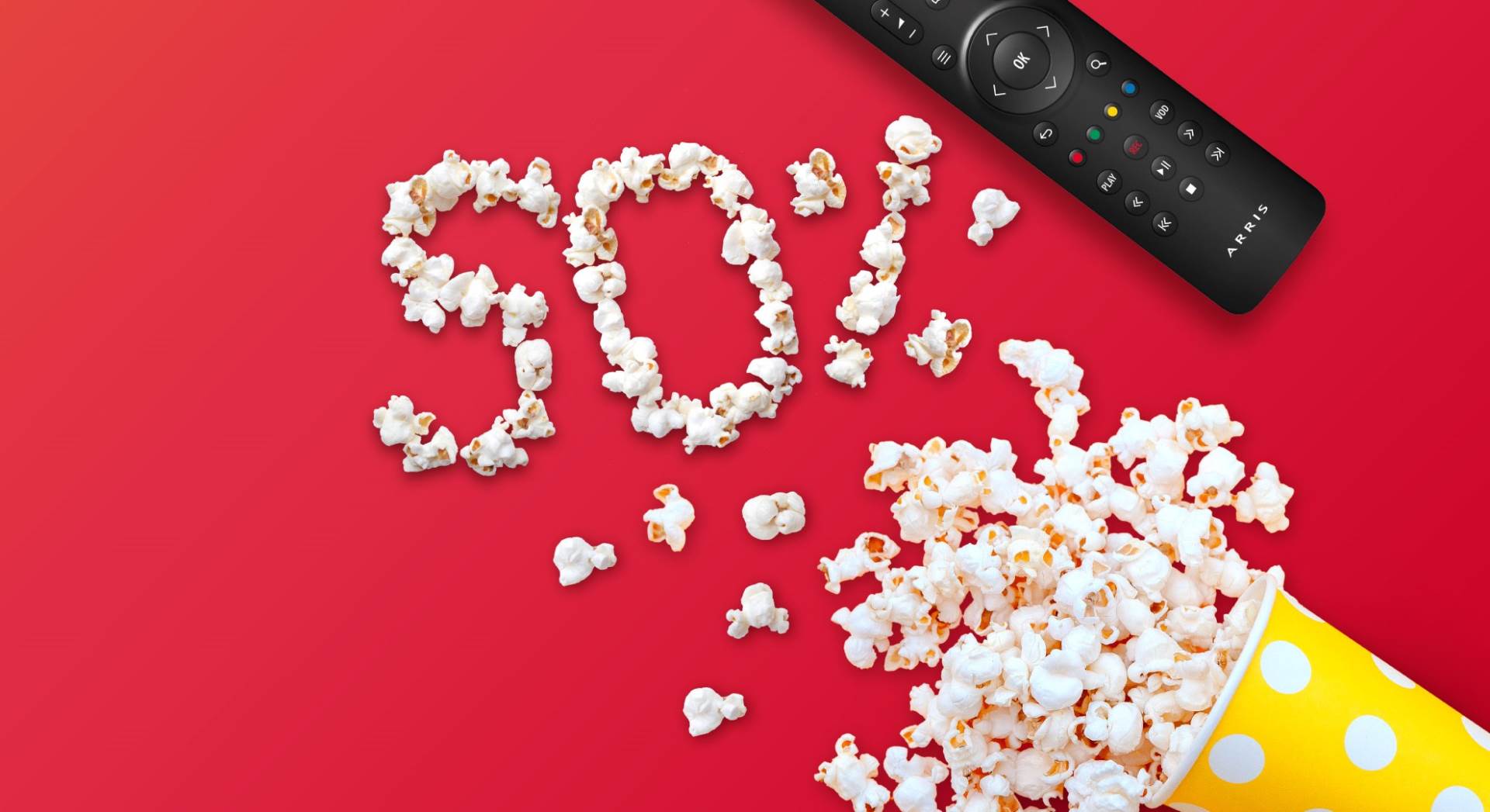 Najbolja TV zabava uz 50 odsto popusta 