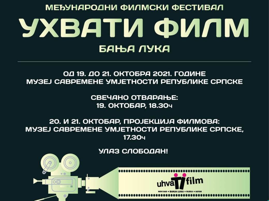  Festival Uhvati film od 19. oktobra 