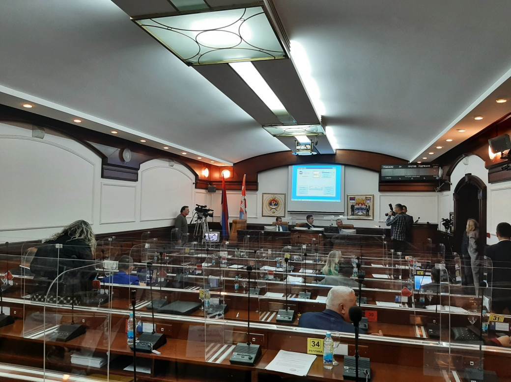 Sjednica skupštine grada o rebalansu budžeta 