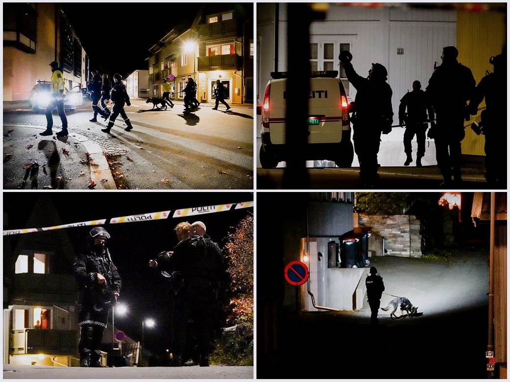  Krvava noć u Norveškoj, strijele na sve strane (FOTO, VIDEO) 