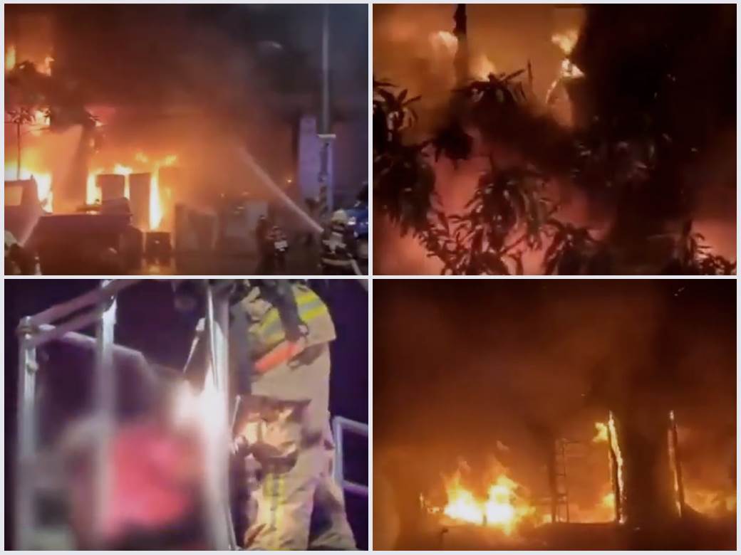  Apokaliptične scene na Tajvanu: Plamen progutao čitavu zgradu, mrtvi i ranjeni na sve strane (VIDEO) 