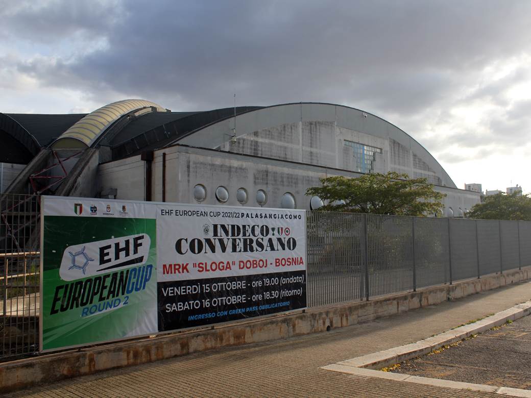  dvorana u konversanu sloga doboj ehf evropski kup 2021 