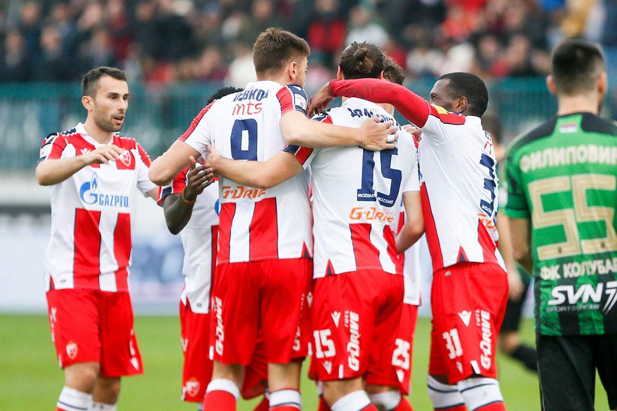  superliga srbije kolubara crvena zvezda 0 7  