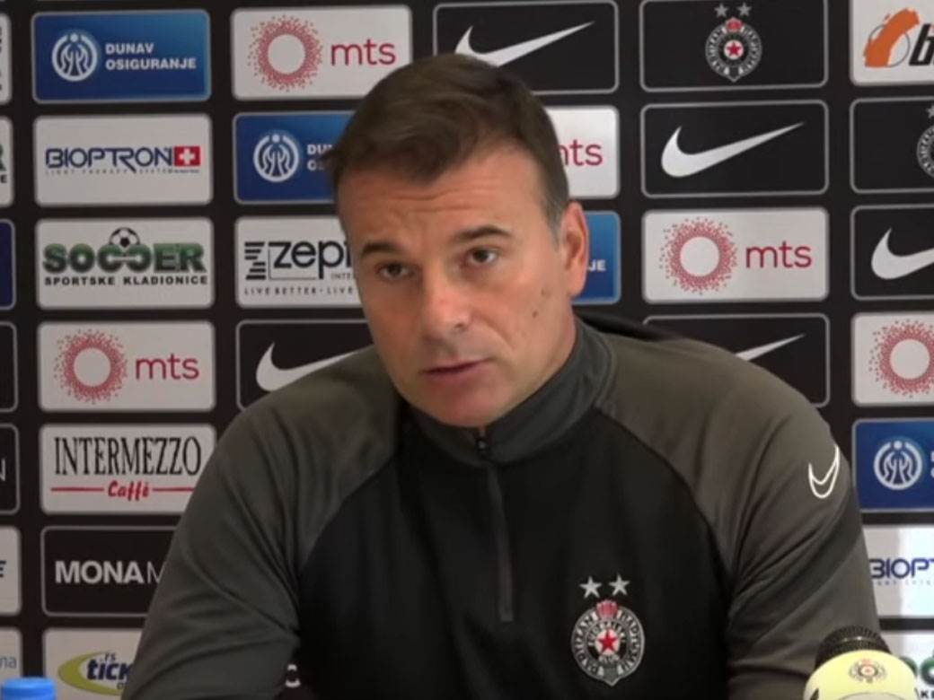  Partizan Proleter Aleksandar Stanojević izjava 