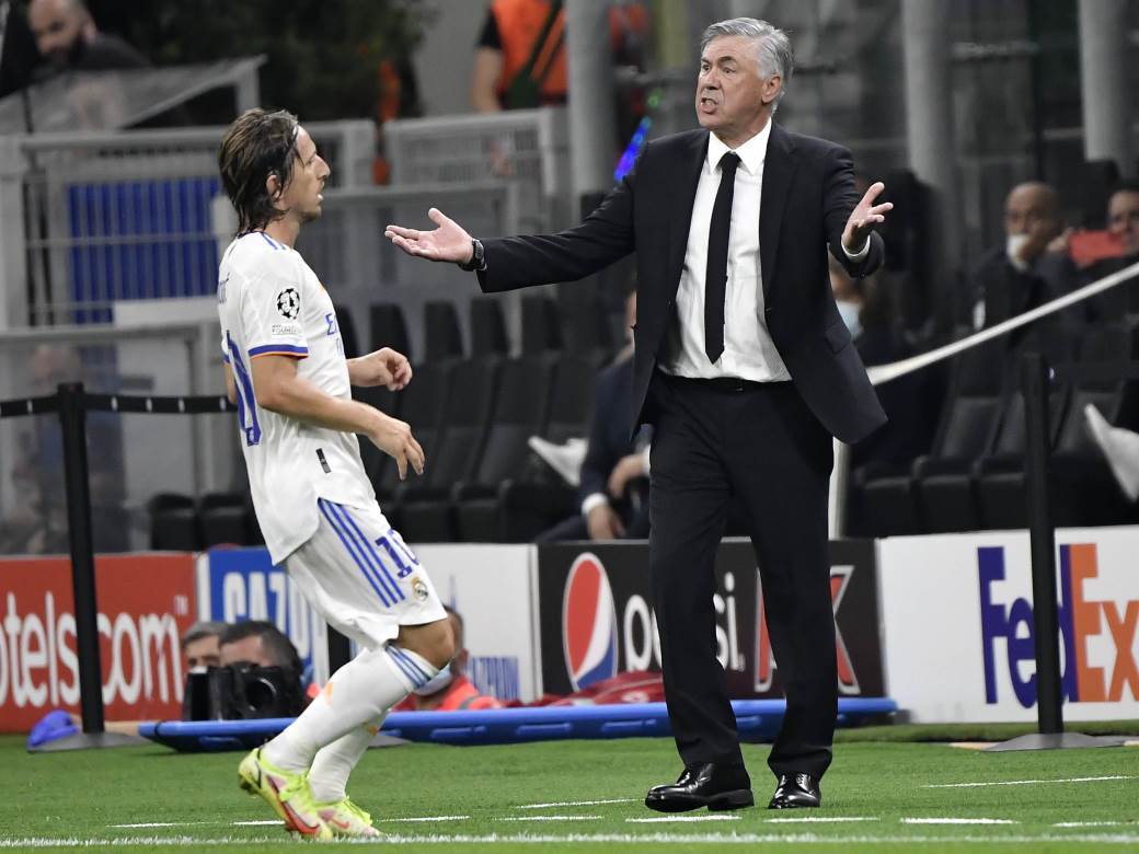  real madrid anćeloti modrić sukob 