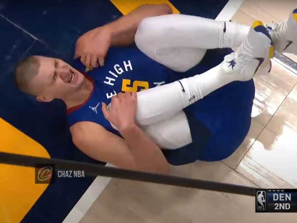 nikola jokić strašna partija pa povreda 
