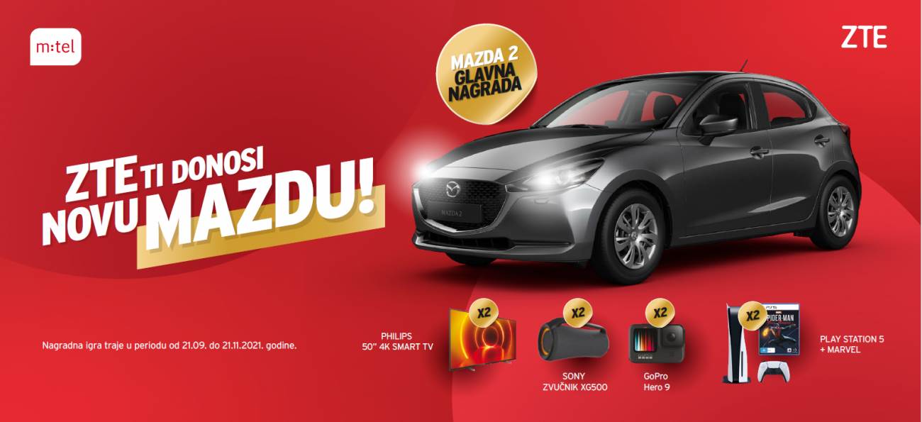  m:tel ZTE nagradna igra 