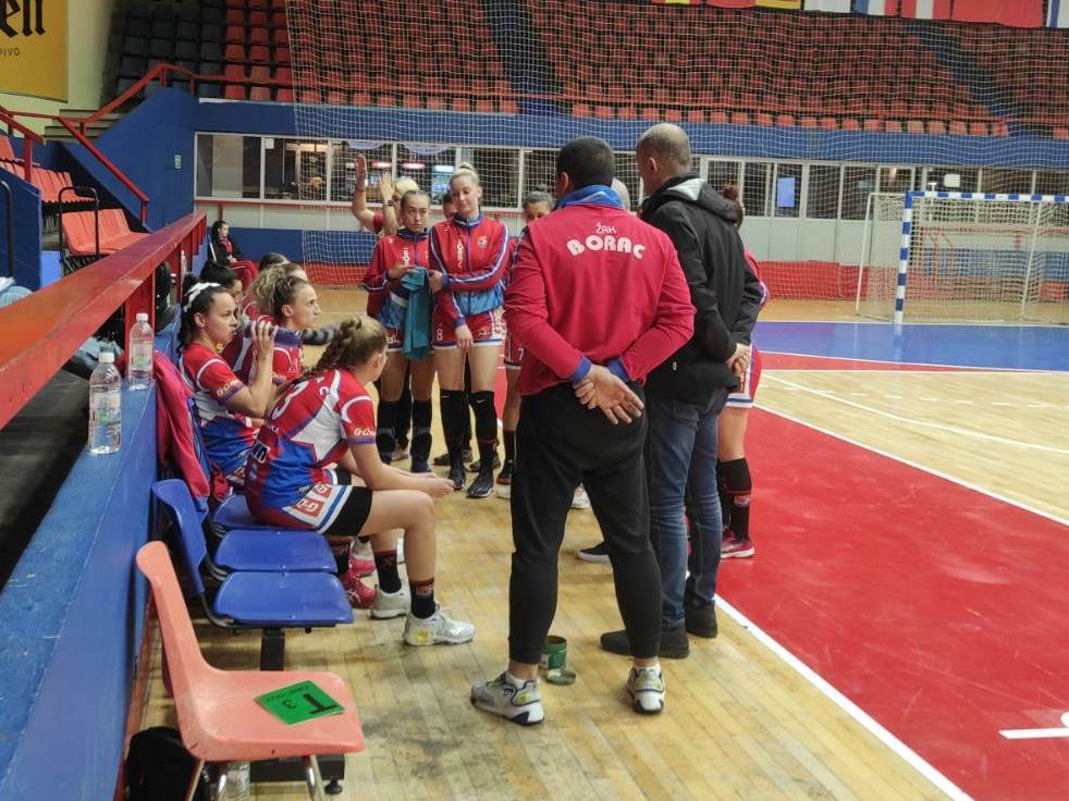  ŽRK Borac - Jagodina 18:26 