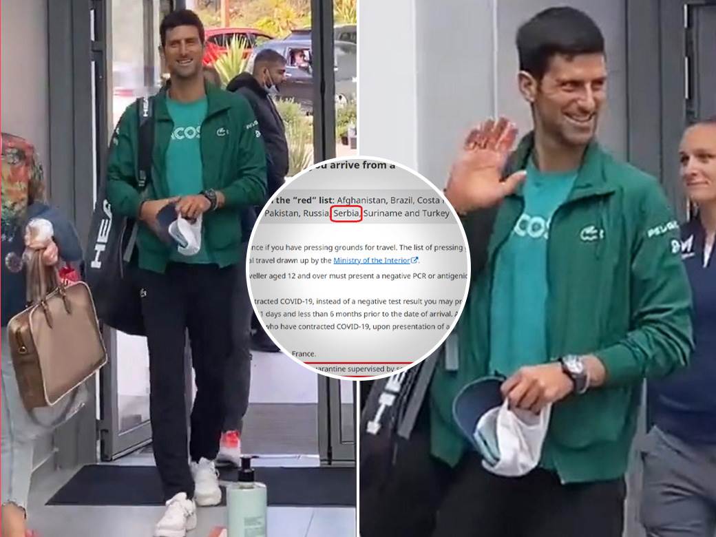  novak đoković vakcinisan protiv korona virusa 