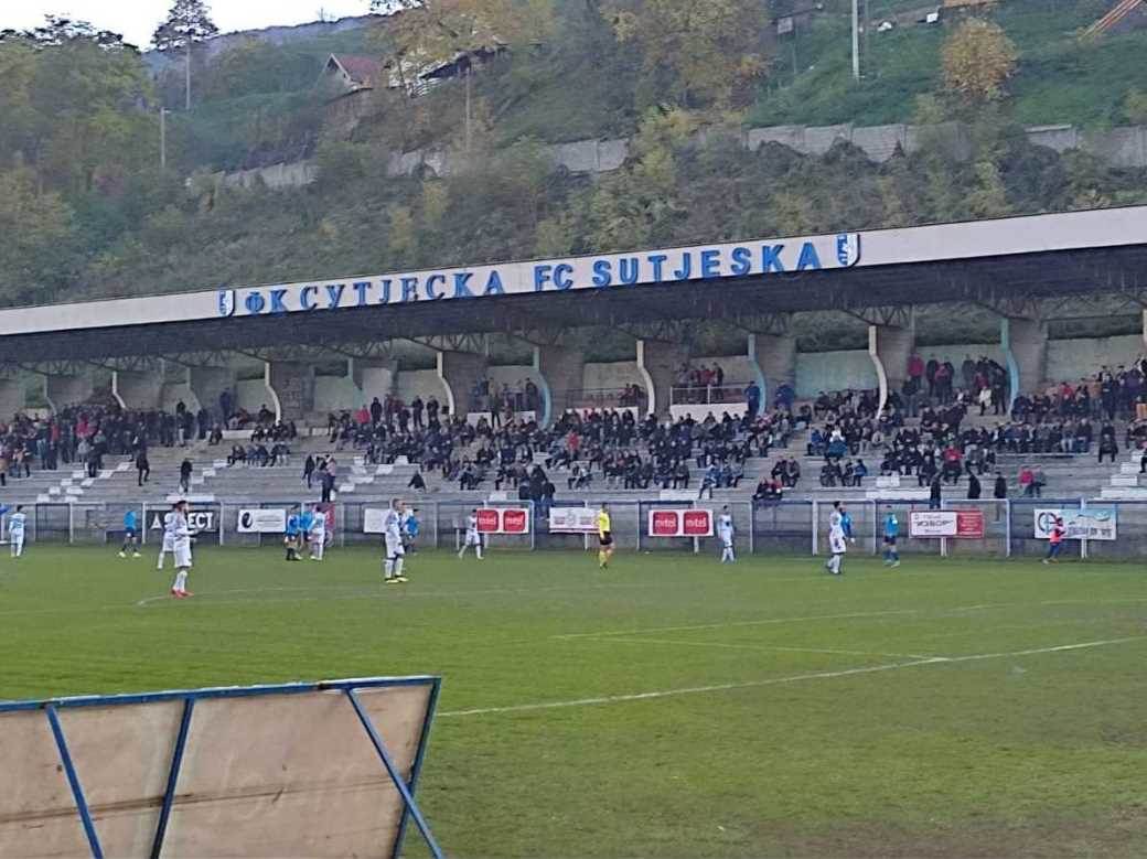  Sutjeska - Krupa 1:0, Prva liga RS, 12. kolo 