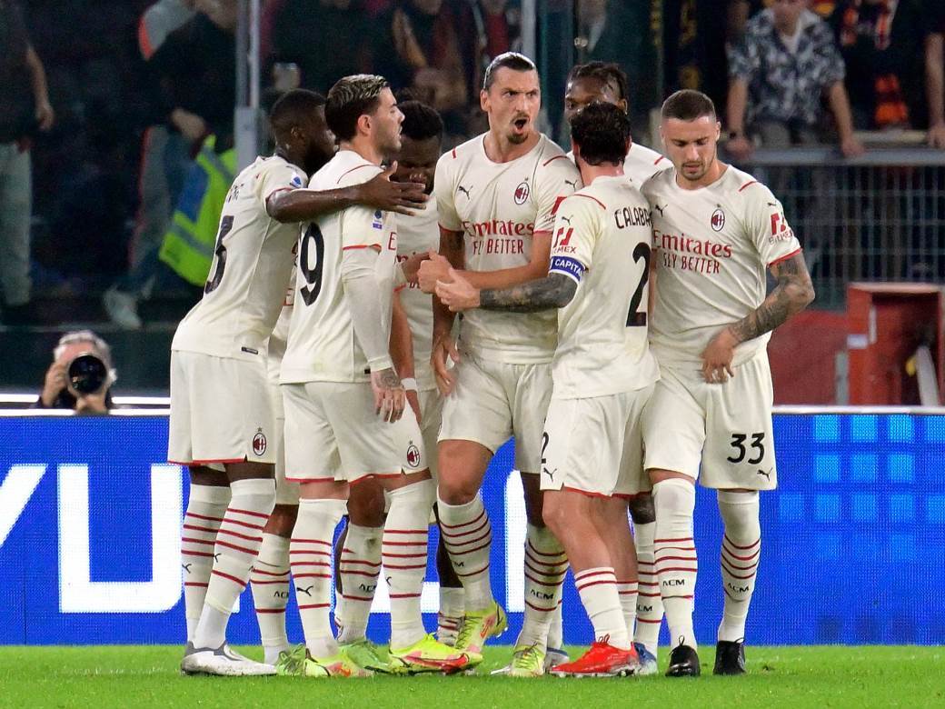  serija a 11. kolo roma milan  