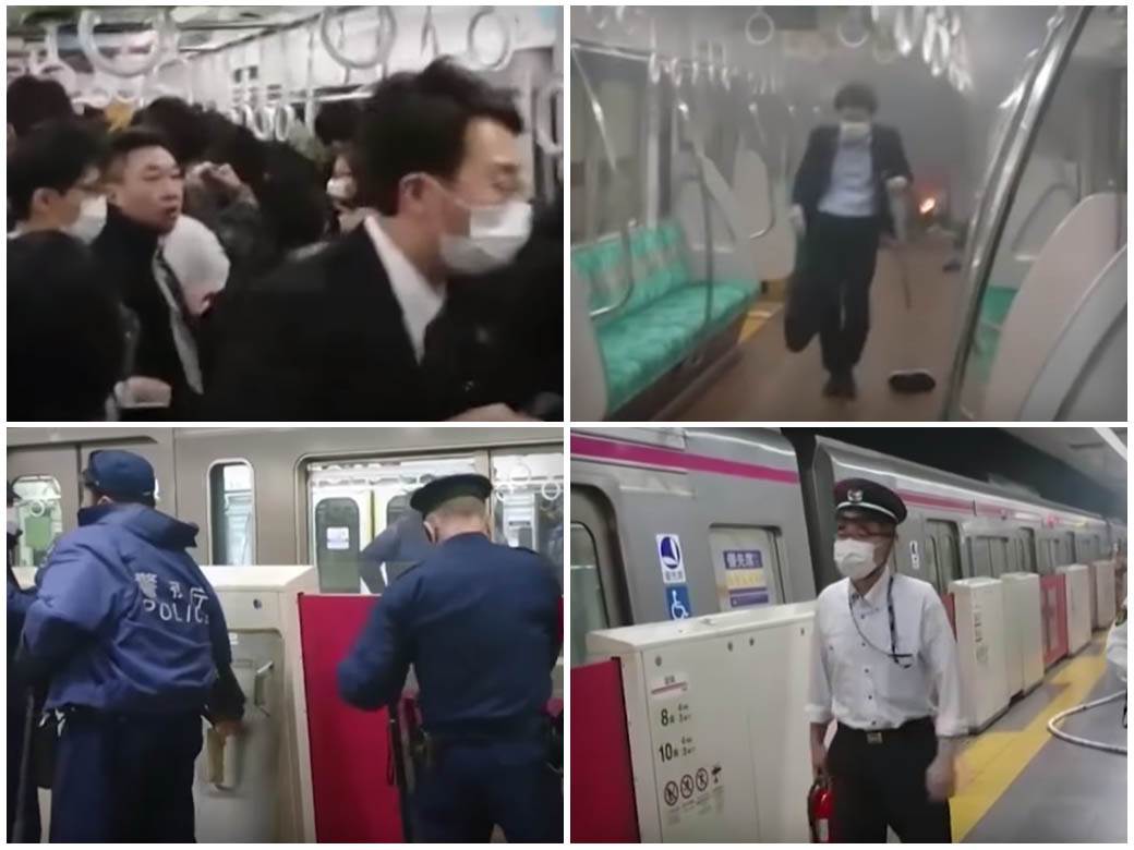 Uhapšen napadač u vozu u Tokiju 