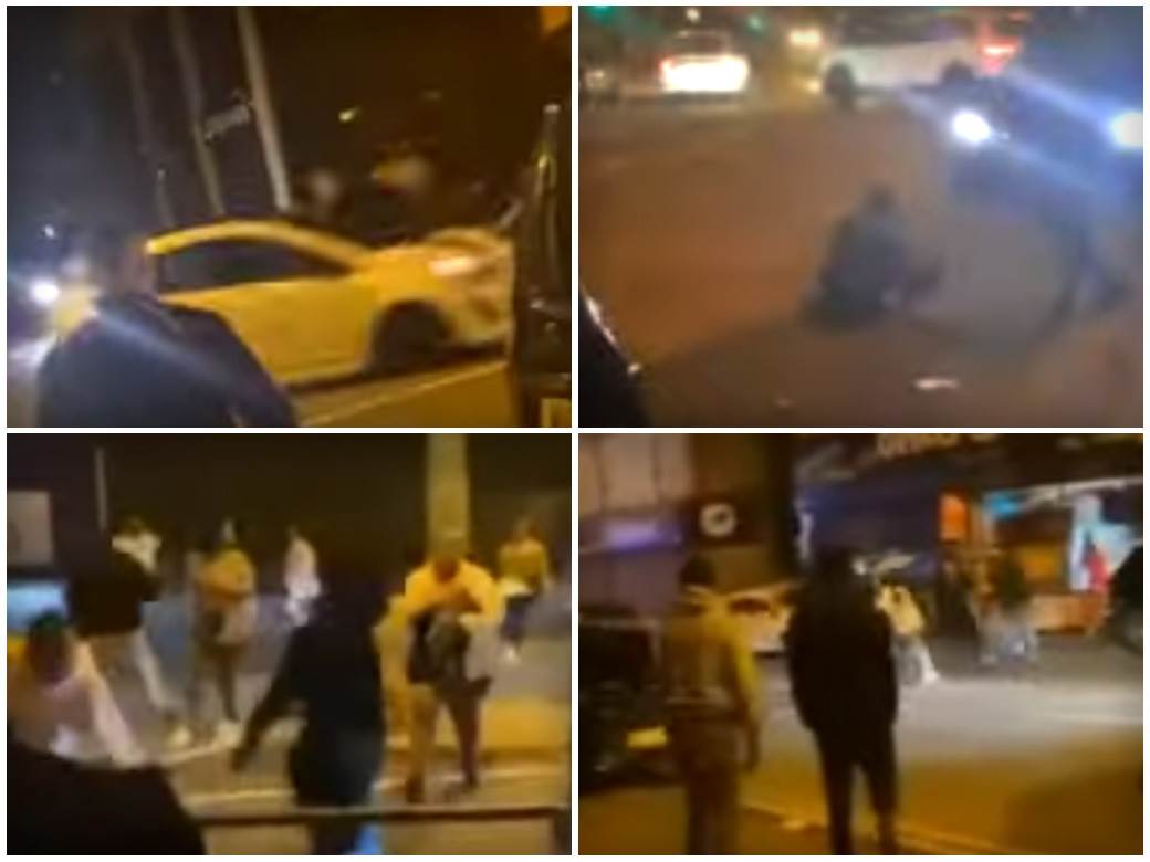  Krvavi ulični sukob u Bredfordu: Ljudi naoružani mačetama, auto pokosio čovjeka u opštem haosu (UZNEMIRUJUĆI VIDEO) 