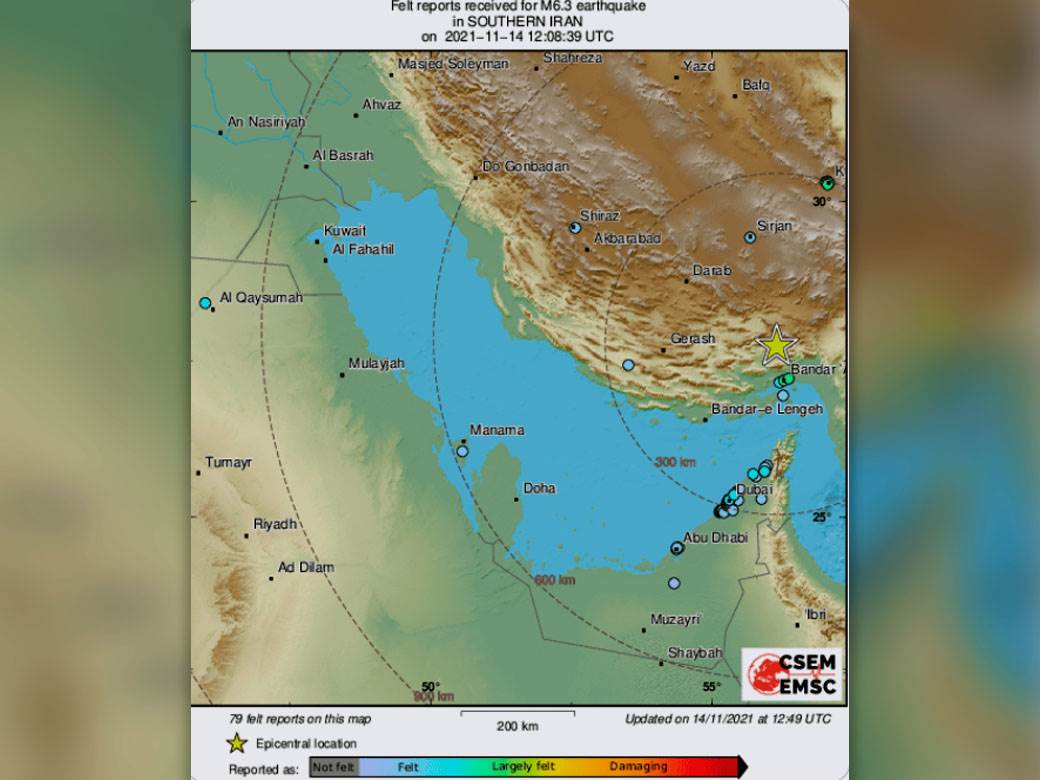  Iran zemljotres 