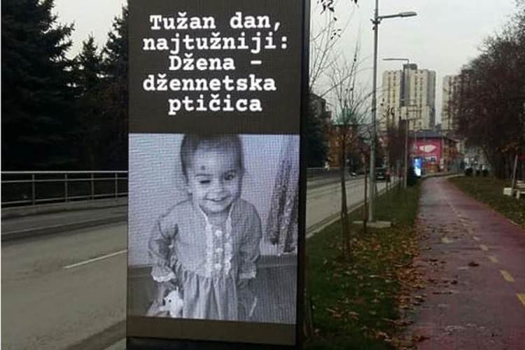  U Sarajevu održan protest ispred ordinacije zbog smrti djevojčice Džene  