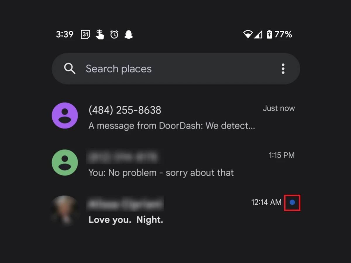  Novi tip SMS obavještenja u Android Messages aplikaciji 