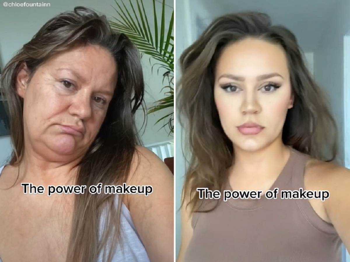  Niko ne vjeruje da je ovo ista osoba! Pokazala kako izgleda sa šminkom i bez i ostavila sve u šoku! (FOTO, VIDEO) 
