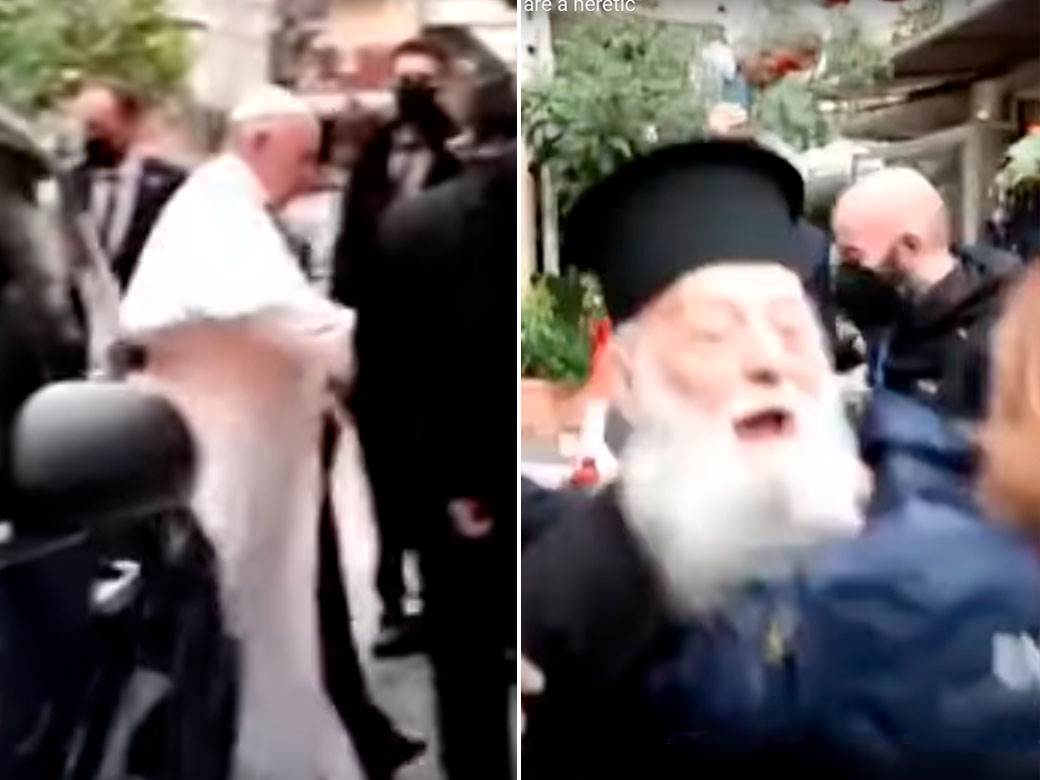  Atina: Pravoslavni sveštenik papu nazvao jeretikom 