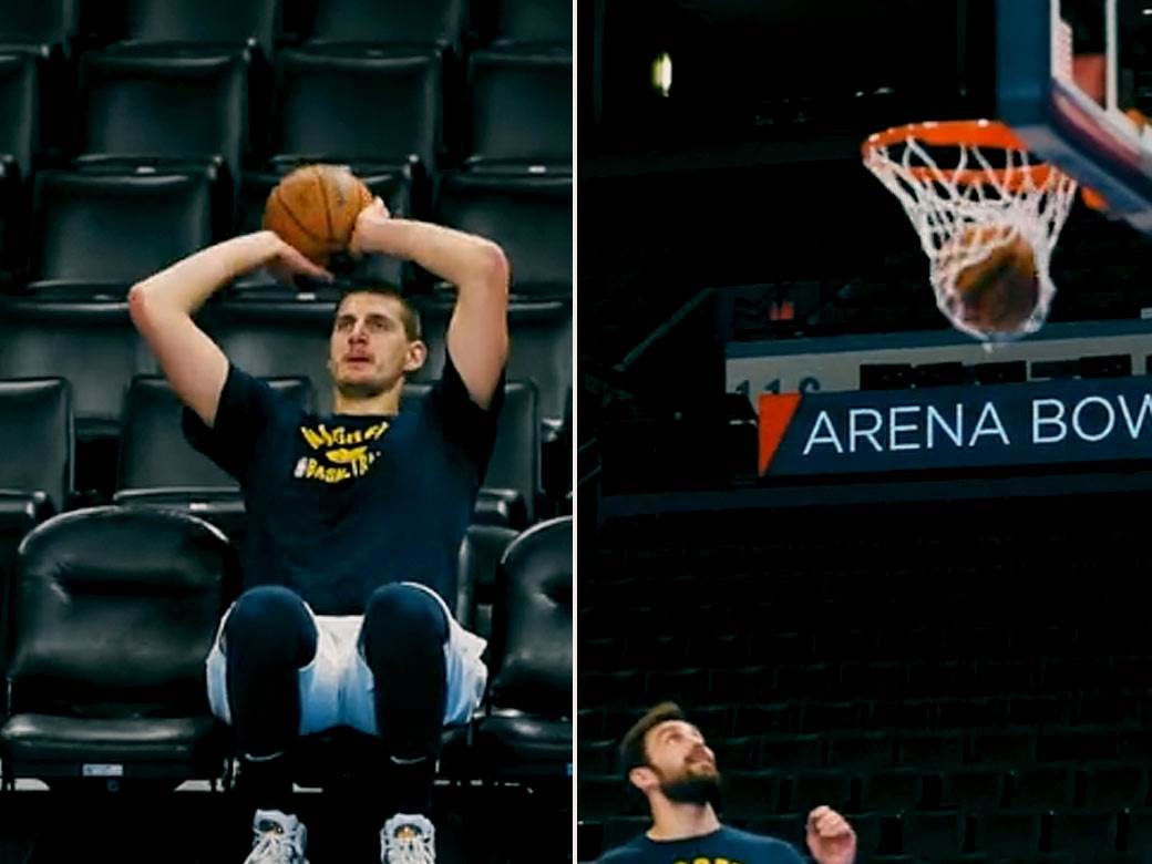  Nikola Jokić pred meč sa Oklahoma sitijem 