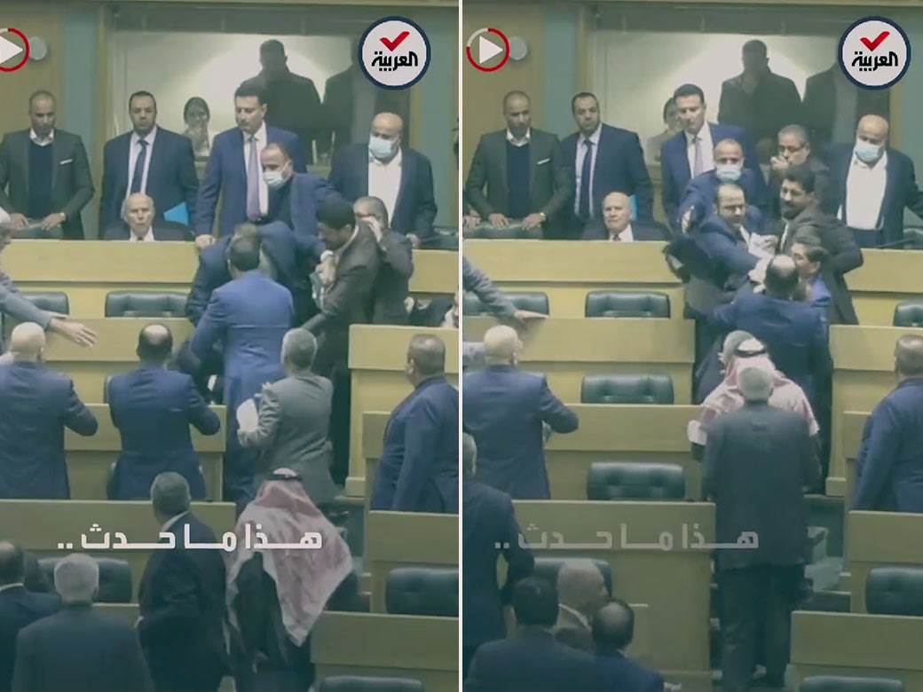  Sijevale pesnice u parlamentu: Poslanicima se nije dopao amandman, pa riješili da se obračunaju (VIDEO) 