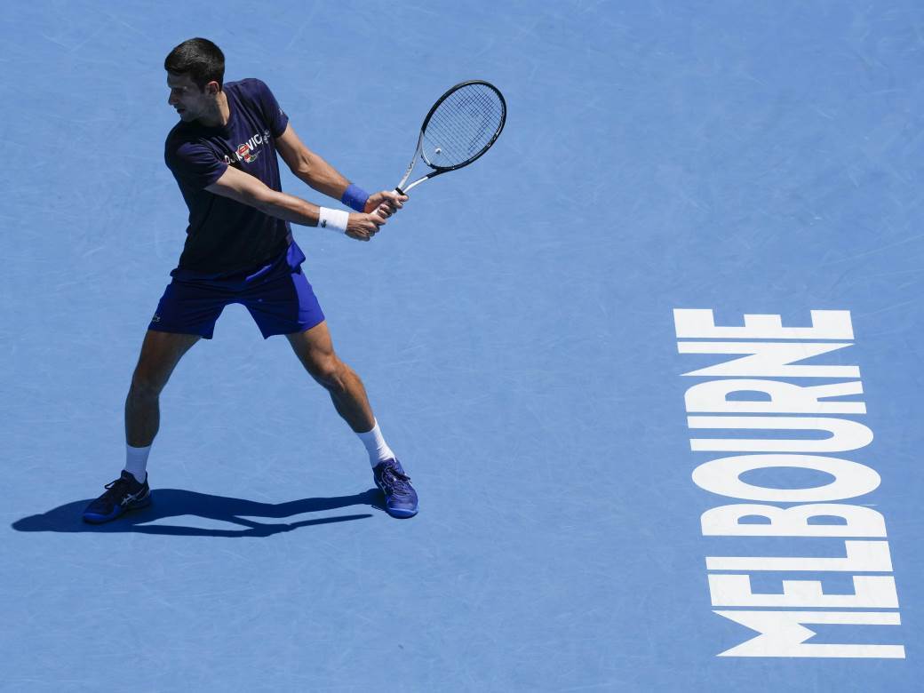  Novak Đoković na Australijan openu 