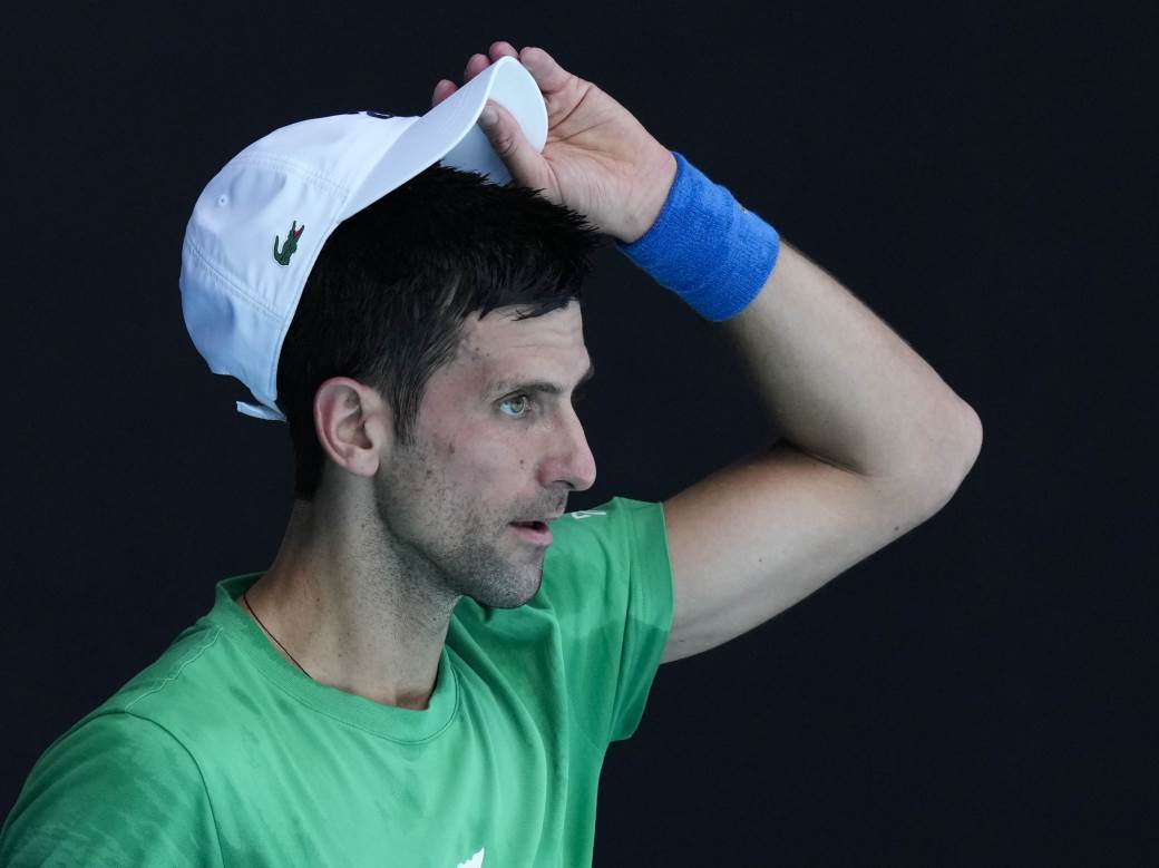 Novak Đoković na Australijan openu 