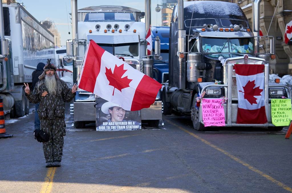  Protest kamiondžija u Kanadi 