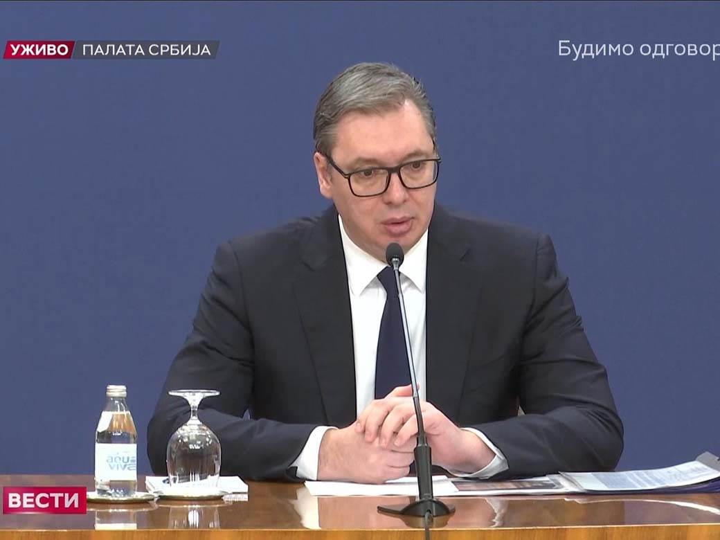  Vučić o stavu Srbije o ratu u ukrajini  
