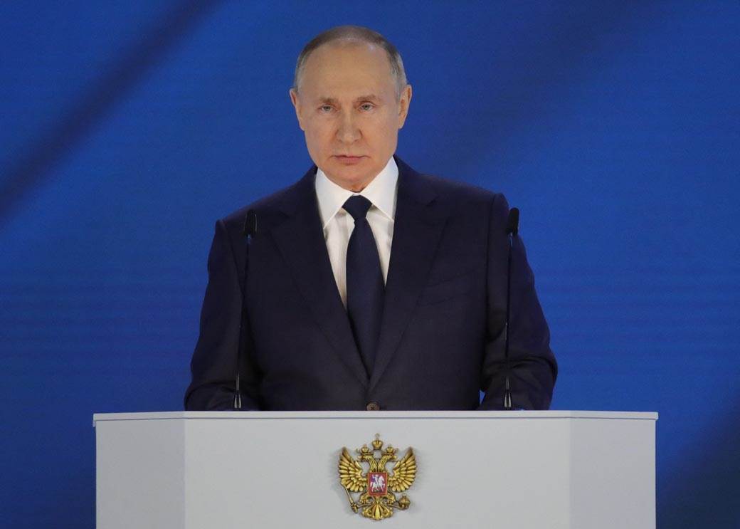  Putin se obratio javnosti prvi put od petka 