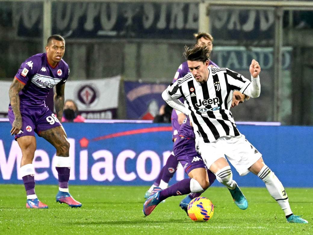  Fiorentina - Juventus, Kopa Italija, polufinale 