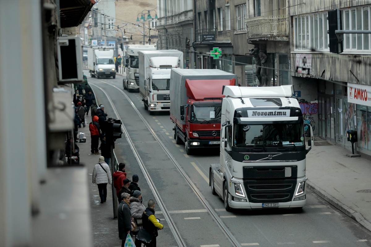  Protest kamionždija i u Sarajevu 