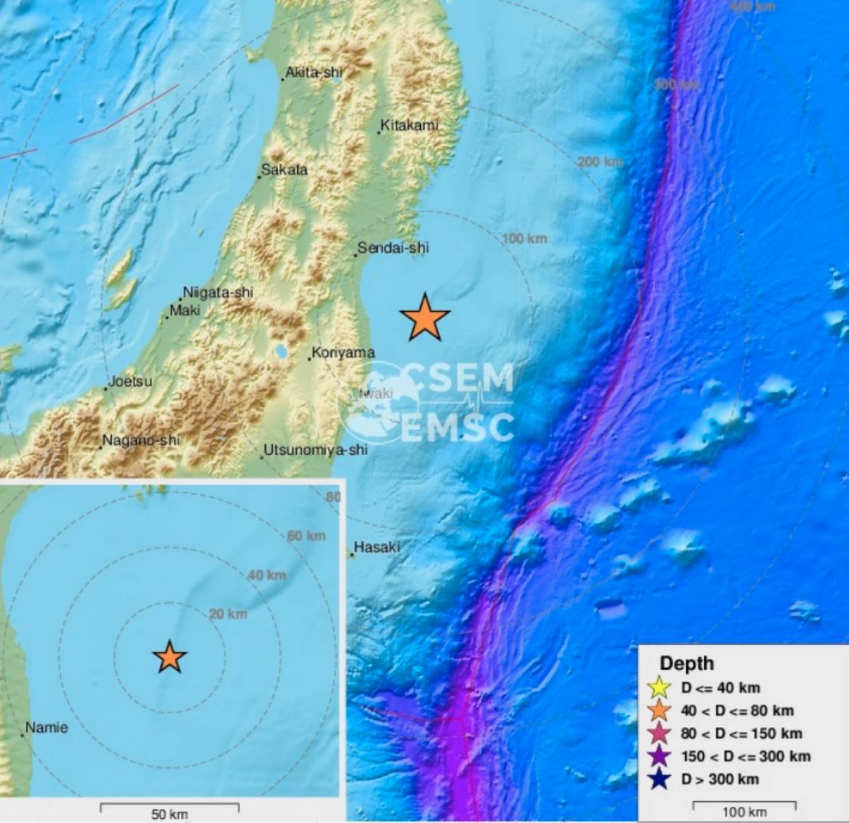  Zemljotres jačine 7.3 rihtera zadesio fukušimu 