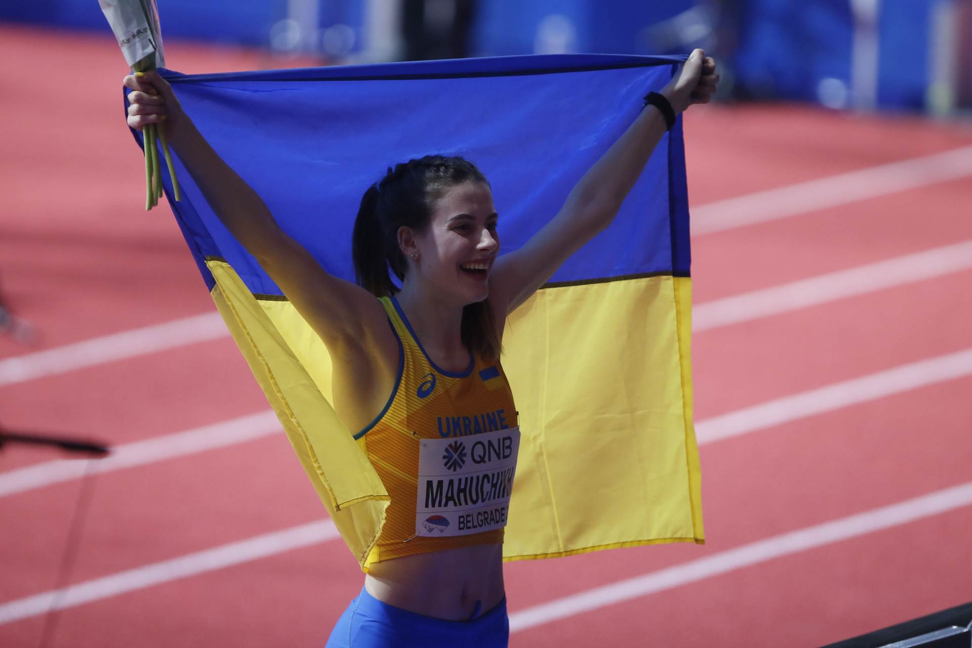  ukrajinska atletičarka osvojila zlatnu medalju u beogradu 